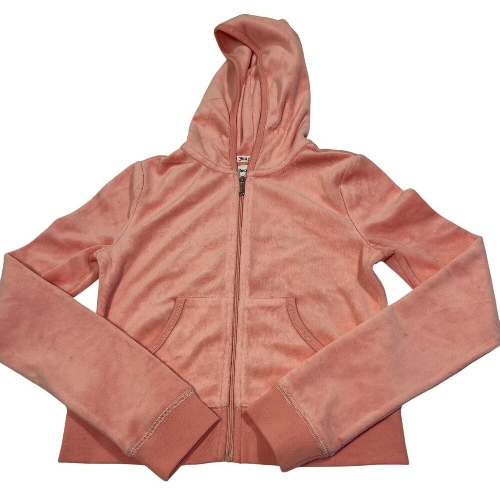 Juicy Couture x Saint James Limited Edition Track Jacket in Peachy Pink